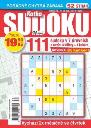 Katka Sudoku 10/2021