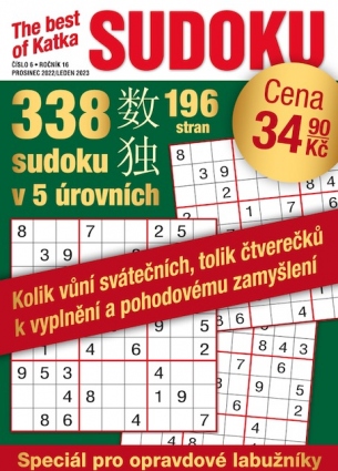 Katka The Best Of Sudoku 6/2022