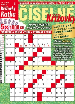 Katka Číselné křížovky 4/2022