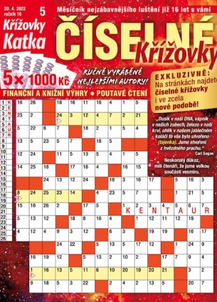 Katka Číselné křížovky 5/2022