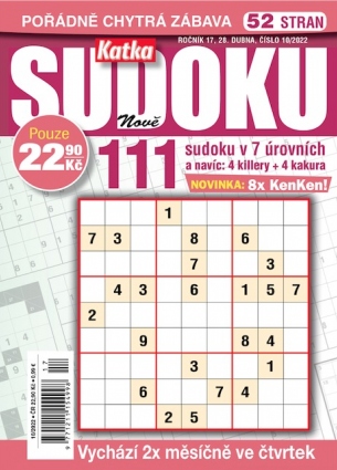 Katka Sudoku 10/2022