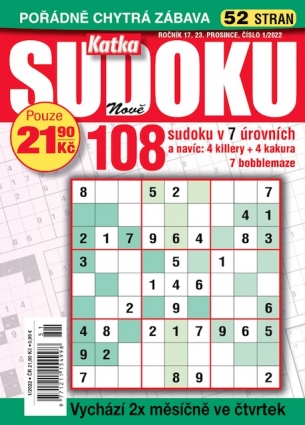 Katka Sudoku 1/2022
