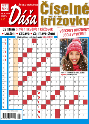 Dáša Číselné křížovky 2/2025