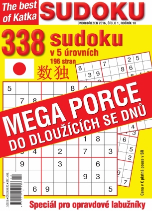 Katka The Best Of Sudoku 1/2016