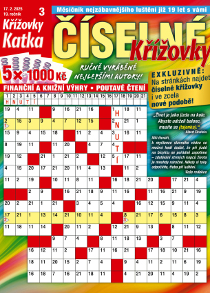 Katka Číselné křížovky 3/2025