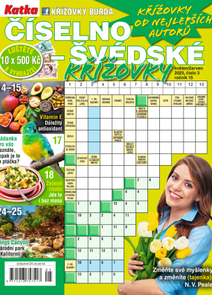 Katka Číselno-Švédské křížovky 3/2025