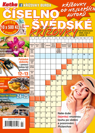 Katka Číselno-Švédské křížovky 4/2026
