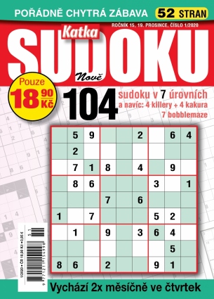 Katka Sudoku 1/2020