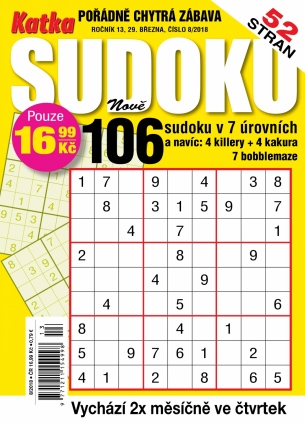 Katka Sudoku 8/2018