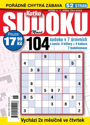 Katka Sudoku 9/2019