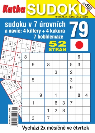 Katka Sudoku 10/2015