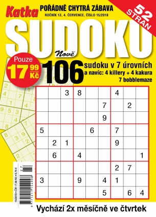 Katka Sudoku 15/2018