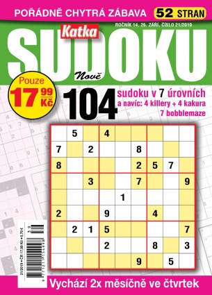 Katka Sudoku 21/2019