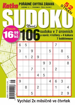 Katka Sudoku 26/2017