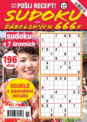 Pošli recept Superporce Sudoku 6/2023