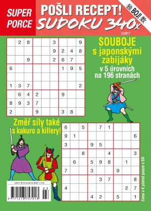 Pošli recept Superporce Sudoku 2/2017