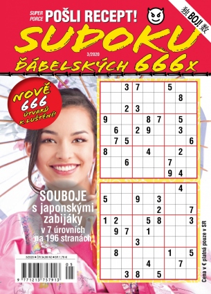Pošli recept Superporce Sudoku 3/2020