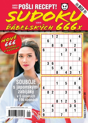 Pošli recept Superporce Sudoku 5/2019