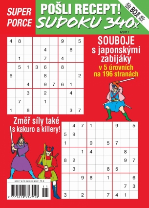 Pošli recept Superporce Sudoku 6/2017