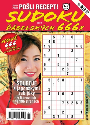 Pošli recept Superporce Sudoku 6/2019