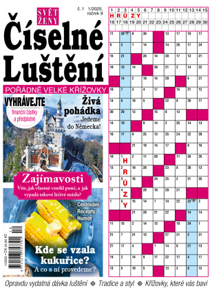 Svět ženy Číselné luštění 1/2025