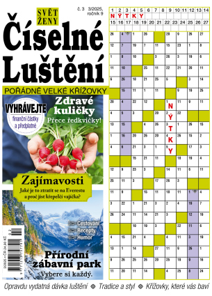 Svět ženy Číselné luštění 3/2025
