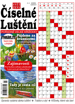 Svět ženy Číselné luštění 4/2025