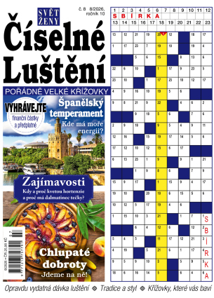 Svět ženy Číselné luštění 8/2026