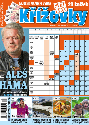 Svět ženy Křížovky 3/2025