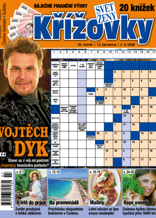 Svět ženy Křížovky 8/2026