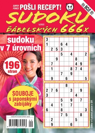 Pošli recept Superporce Sudoku 5/2022