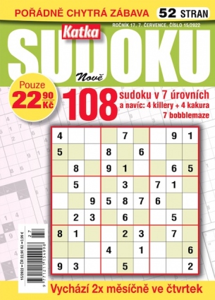 Katka Sudoku 15/2022