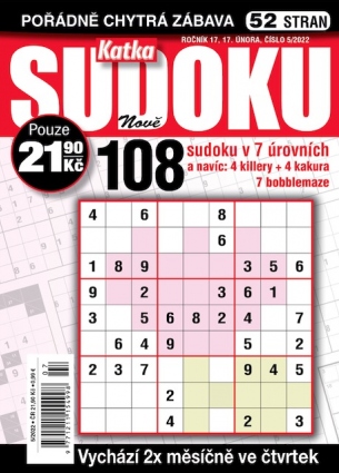 Katka Sudoku 5/2022