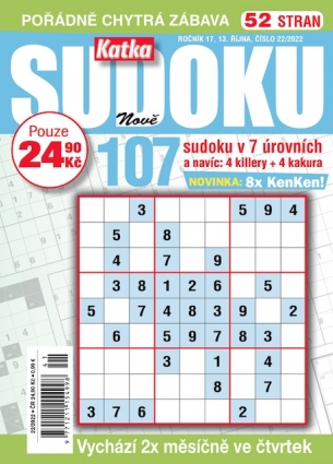 Katka Sudoku 22/2022