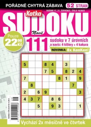Katka Sudoku 16/2022